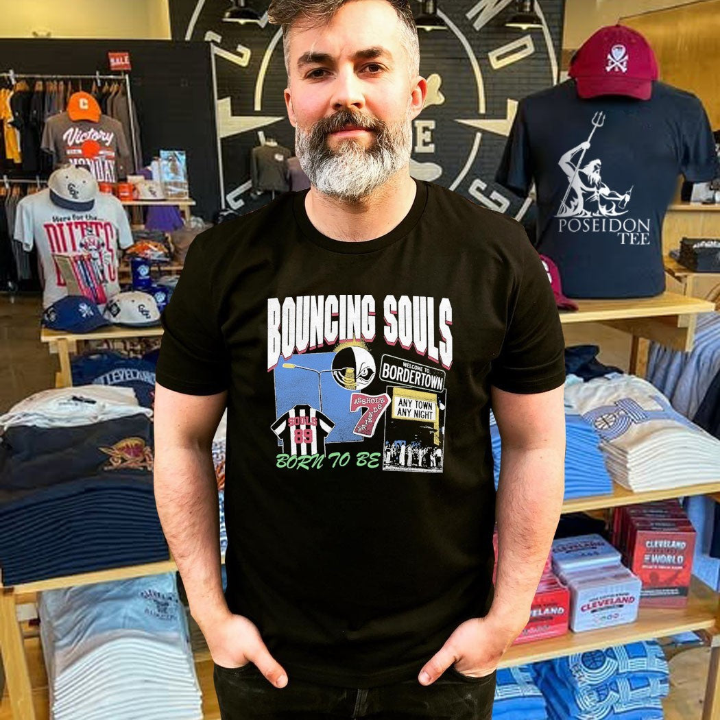 Bouncing Souls Born To Be Collage T-shirt