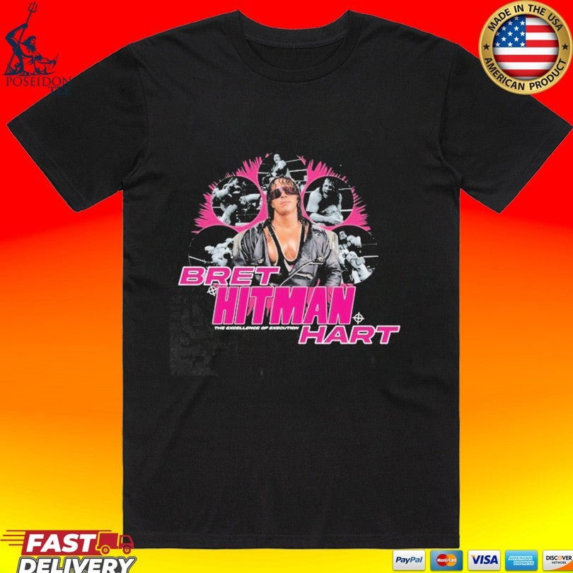 Bret The Hitman Hart T-shirt