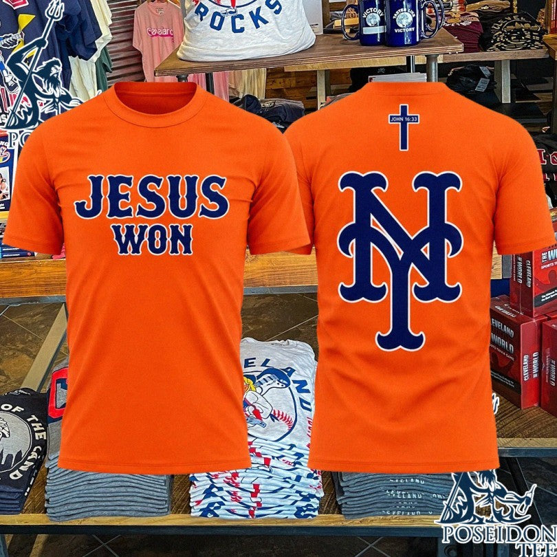 Brett Baty Mets Jesus Won T-shirt
