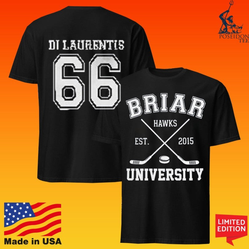 Briar University Est 2015 Di Laurentis 66 T-shirt