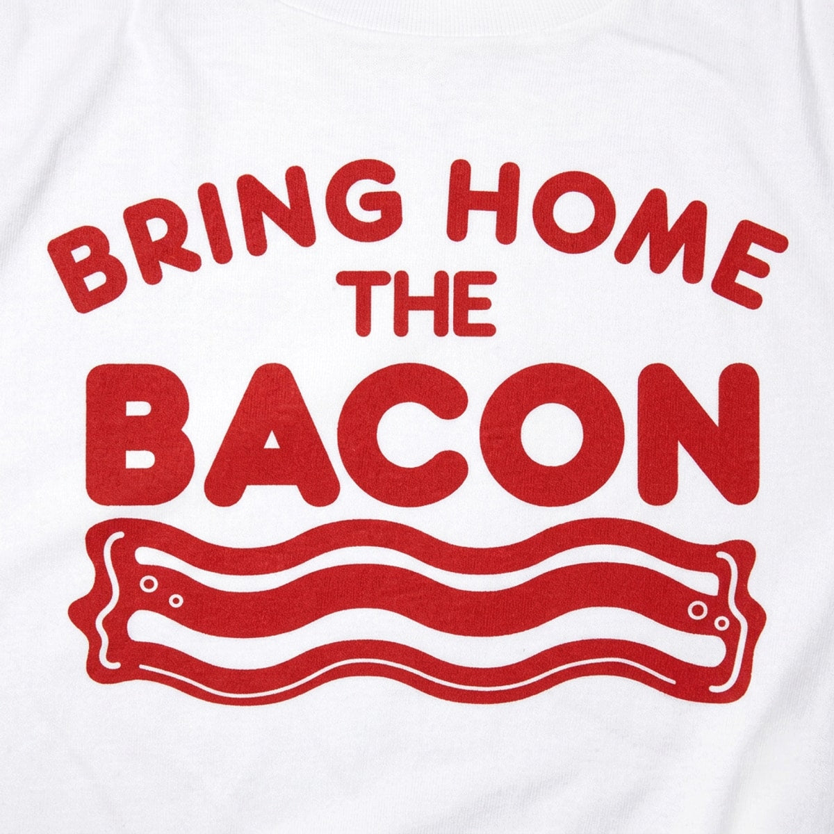Bring Home The Bacon Strip Illustration