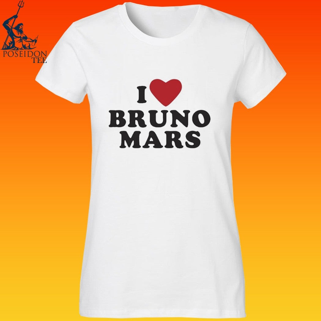 Bruno Mars I Heart Bruno Mars T-shirt