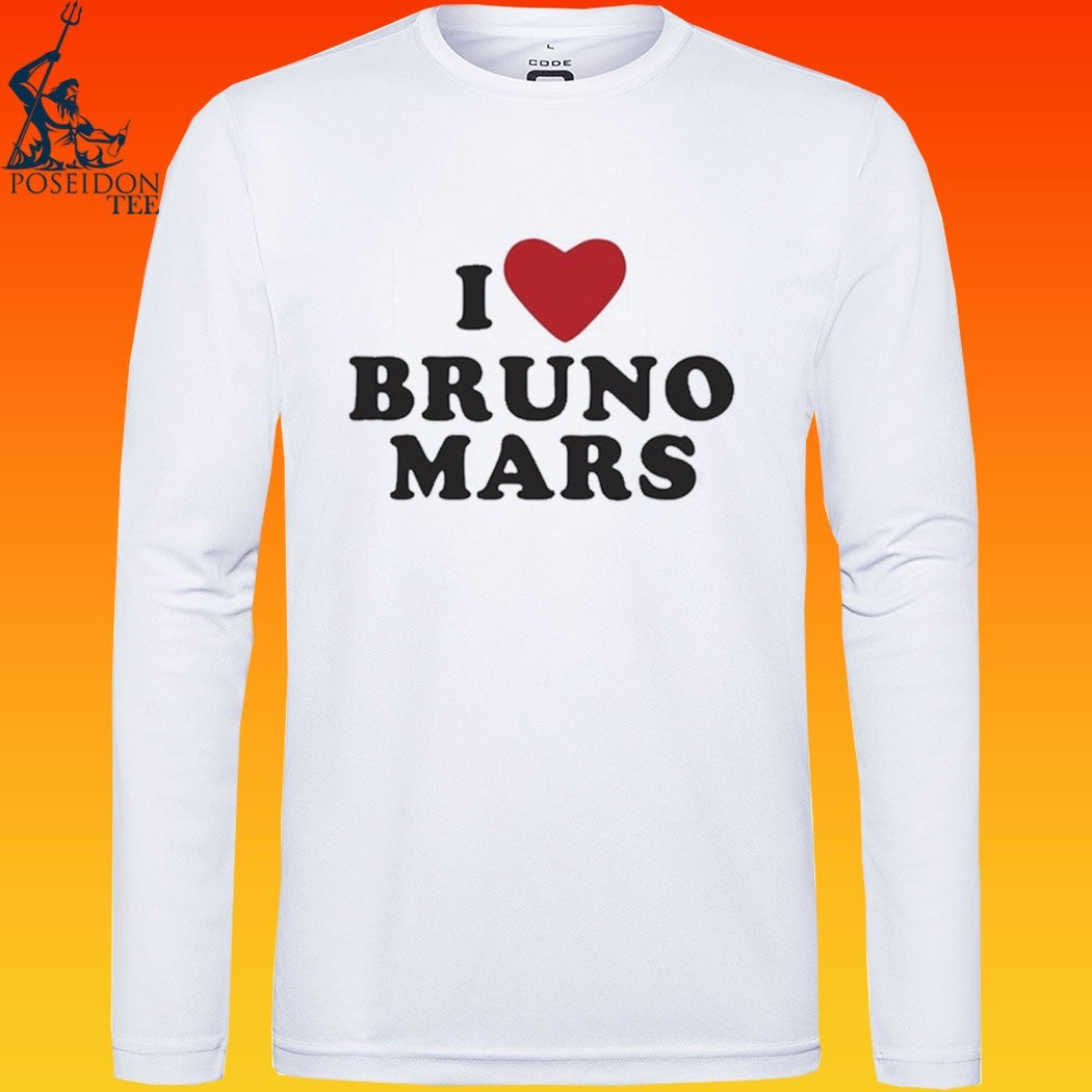Bruno Mars I Heart Bruno Mars T-shirt