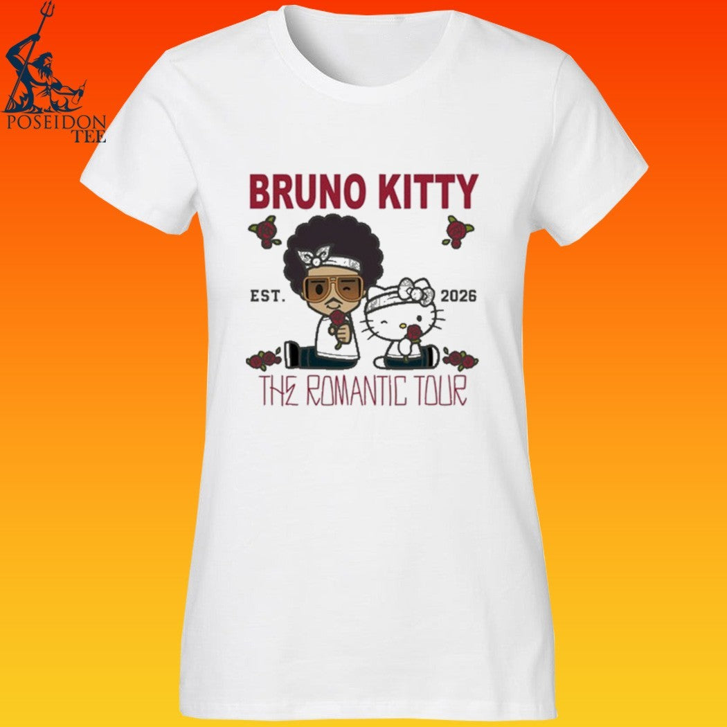 Bruno Mars The Romantic Tour 2026 Shirt