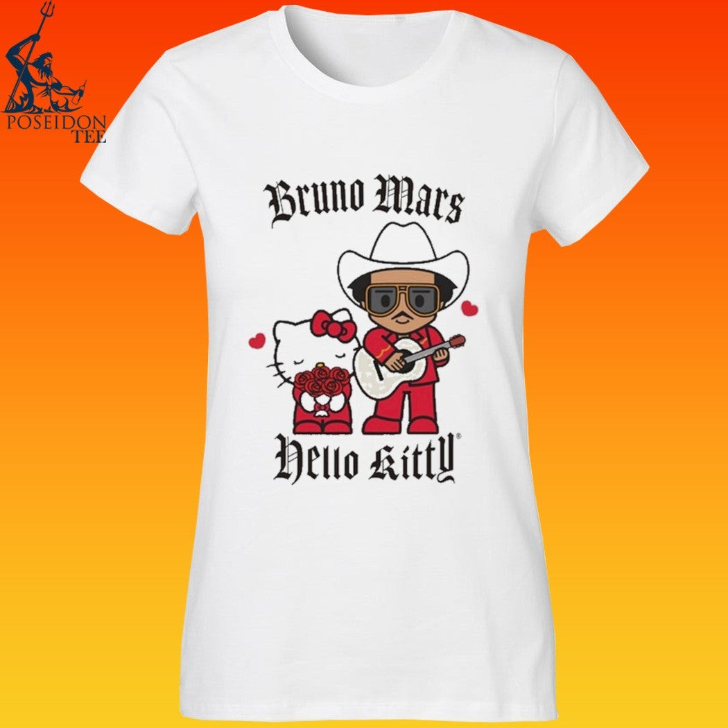 Bruno Mars x Hello Kitty Romatic Event T-shirt