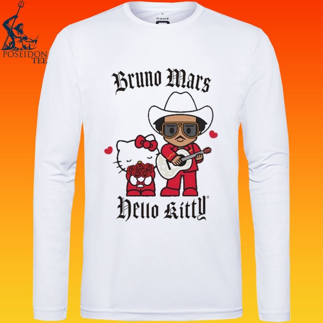 Bruno Mars x Hello Kitty Romatic Event T-shirt