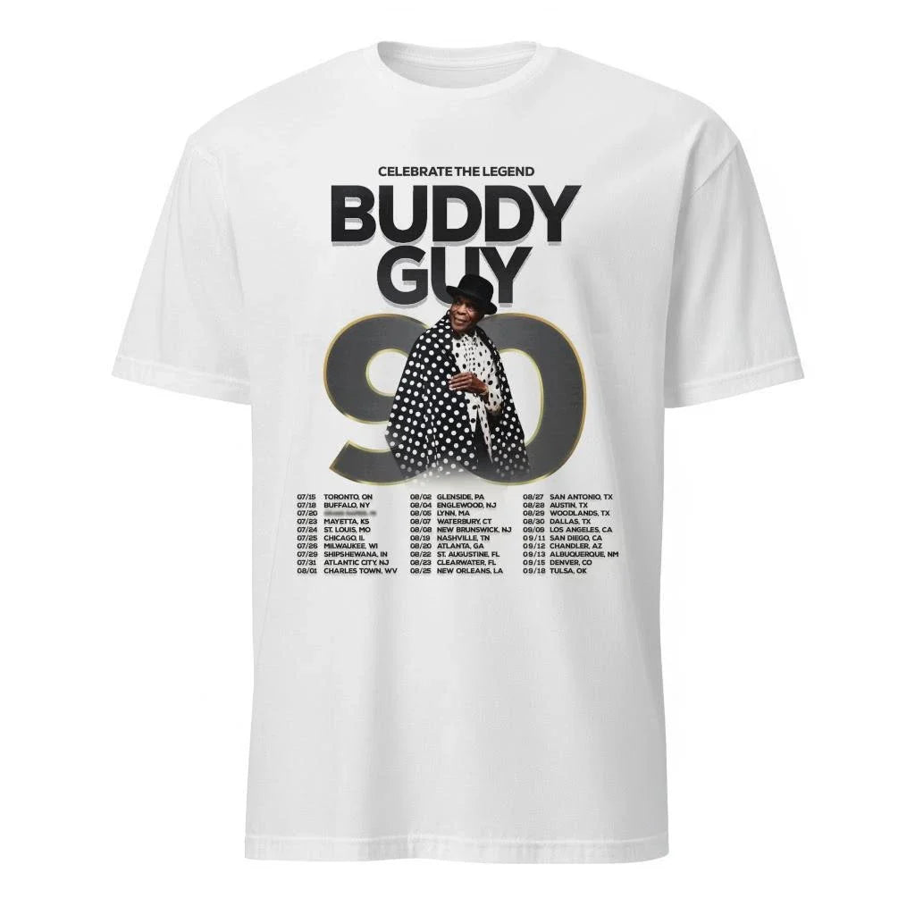 Buddy Guy 90 Years Of The Iconic Celebrate The Legend North America Tour 2026 Schedule Dates Shirt