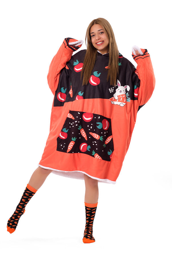 Bunny Hoodie Blanket