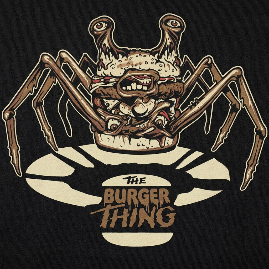 Burger Thing Spider Legged Monster Burger Creature