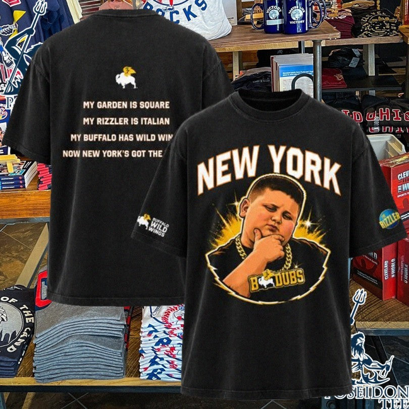 Bw Wings New York My Garden Is Square T-shirt
