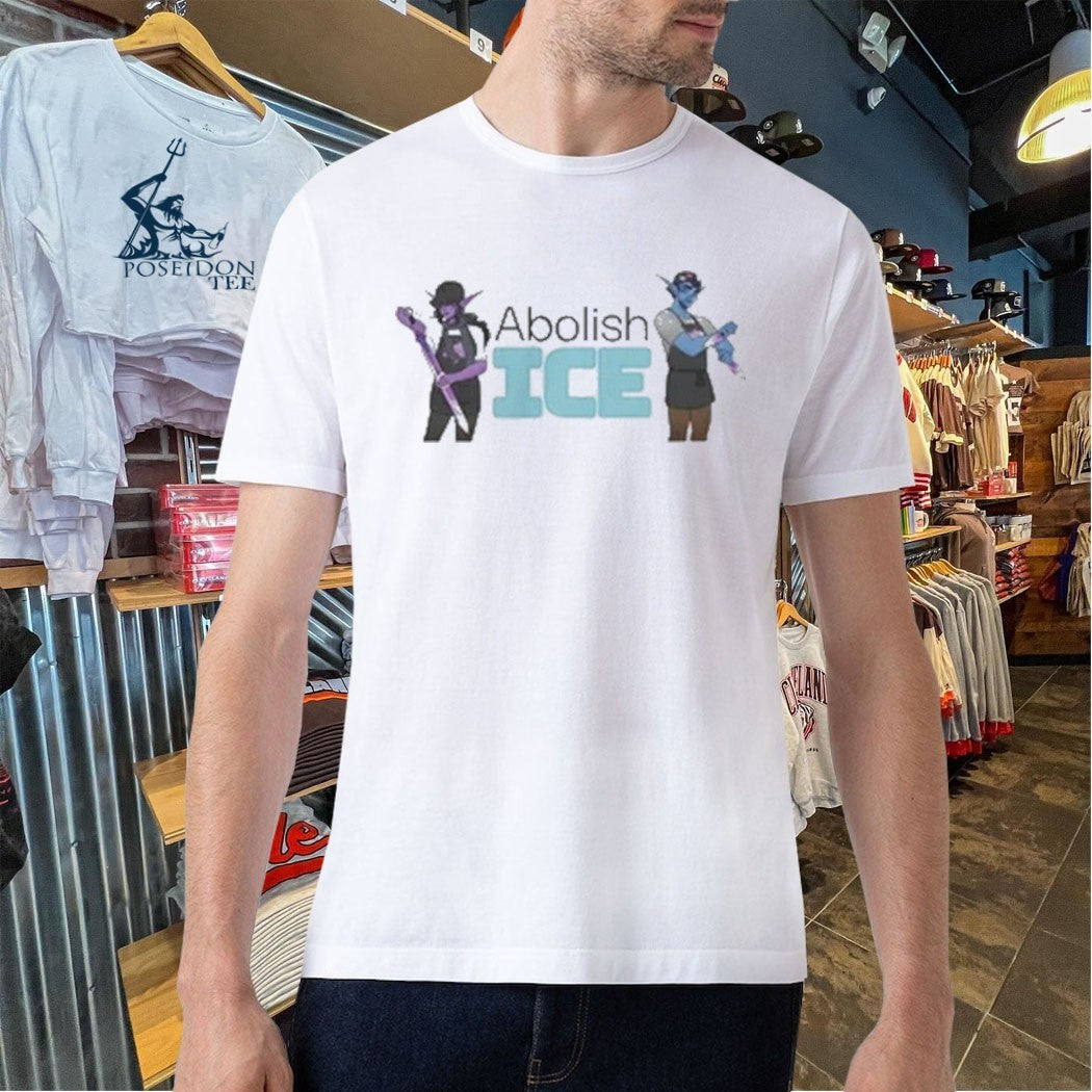 C. M. Alongi Abolish Ice T-shirt