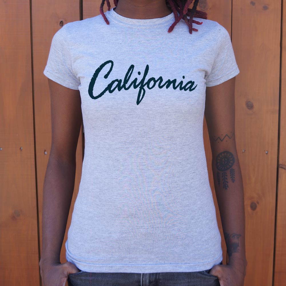 Vintage California Retro Script Logo