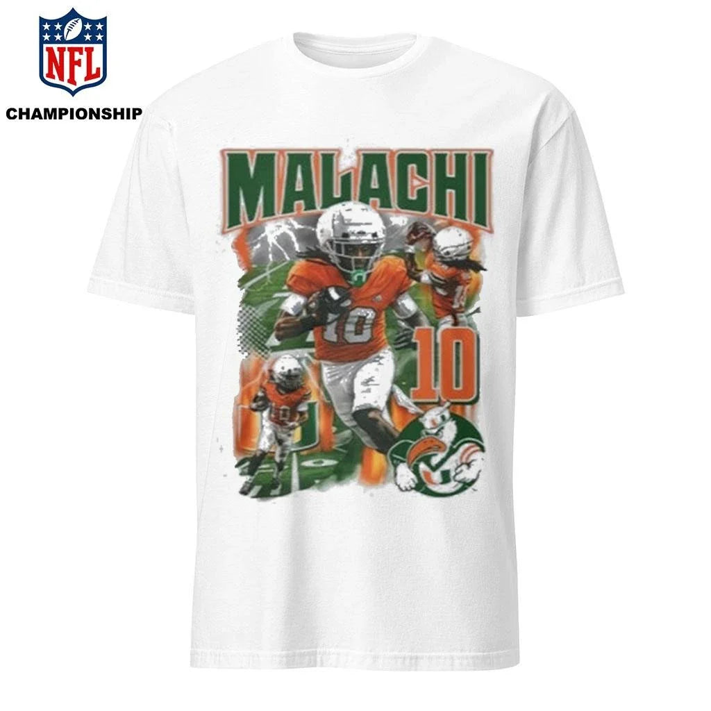 Calvin Russell Wearing Malachi Toney Shirt