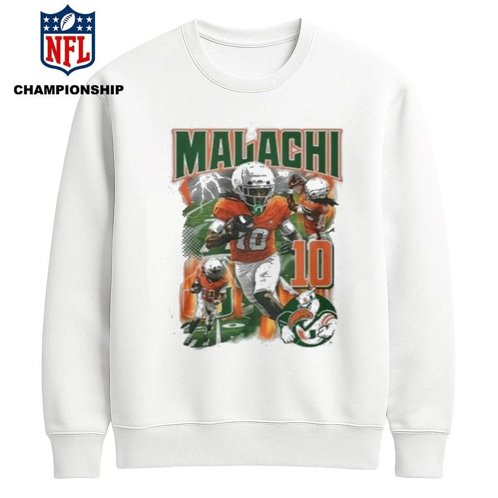 Calvin Russell Wearing Malachi Toney Shirt