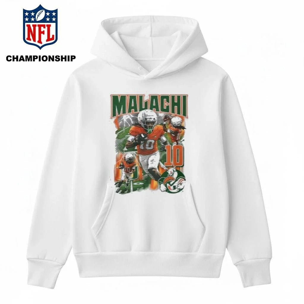 Calvin Russell Wearing Malachi Toney Shirt