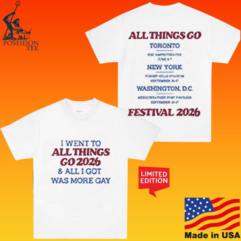 Camp Collection All Things Go Festival 2026 T-shirt