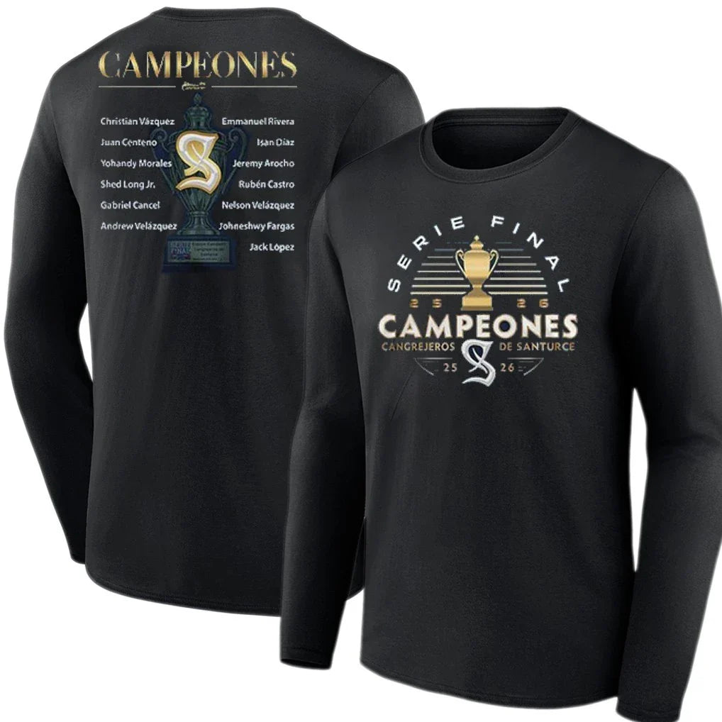 Cangrejeros de Santurce Puerto Rico Roberto Clemente 2025-2026 T-Shirt