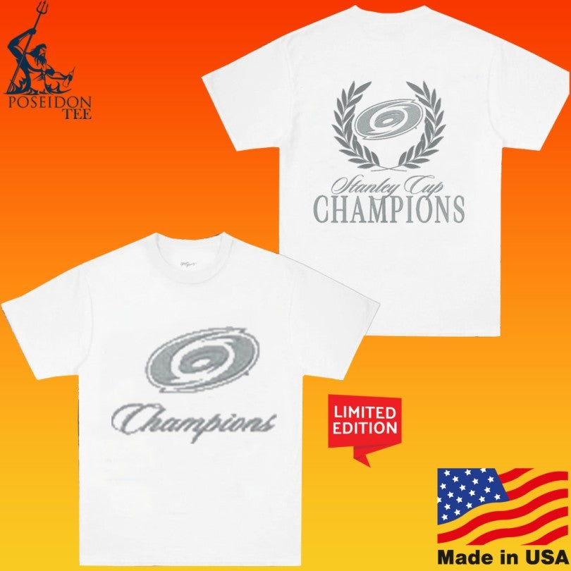 Carolina Hurricanes 2026 Stanley Cup Champions Usa 250 Heavyweight T-shirt