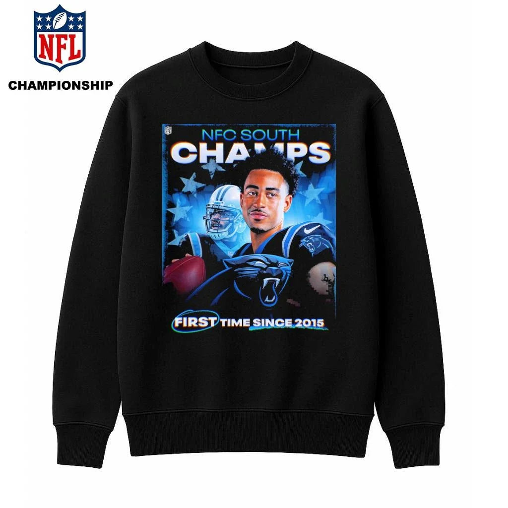 Carolina Panthers NFC South Division Champions 2025 First Time Since 2015 Shirt