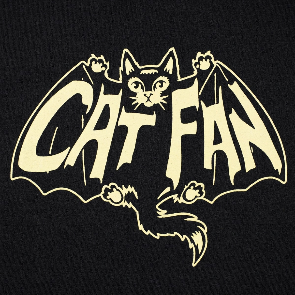 Cat Fan Bat Wings Design