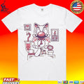 Cat On Time Sketchdemao Shirt