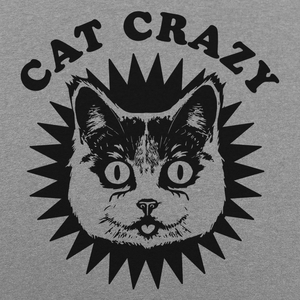 Cat Crazy Wide Eyed Cat Face