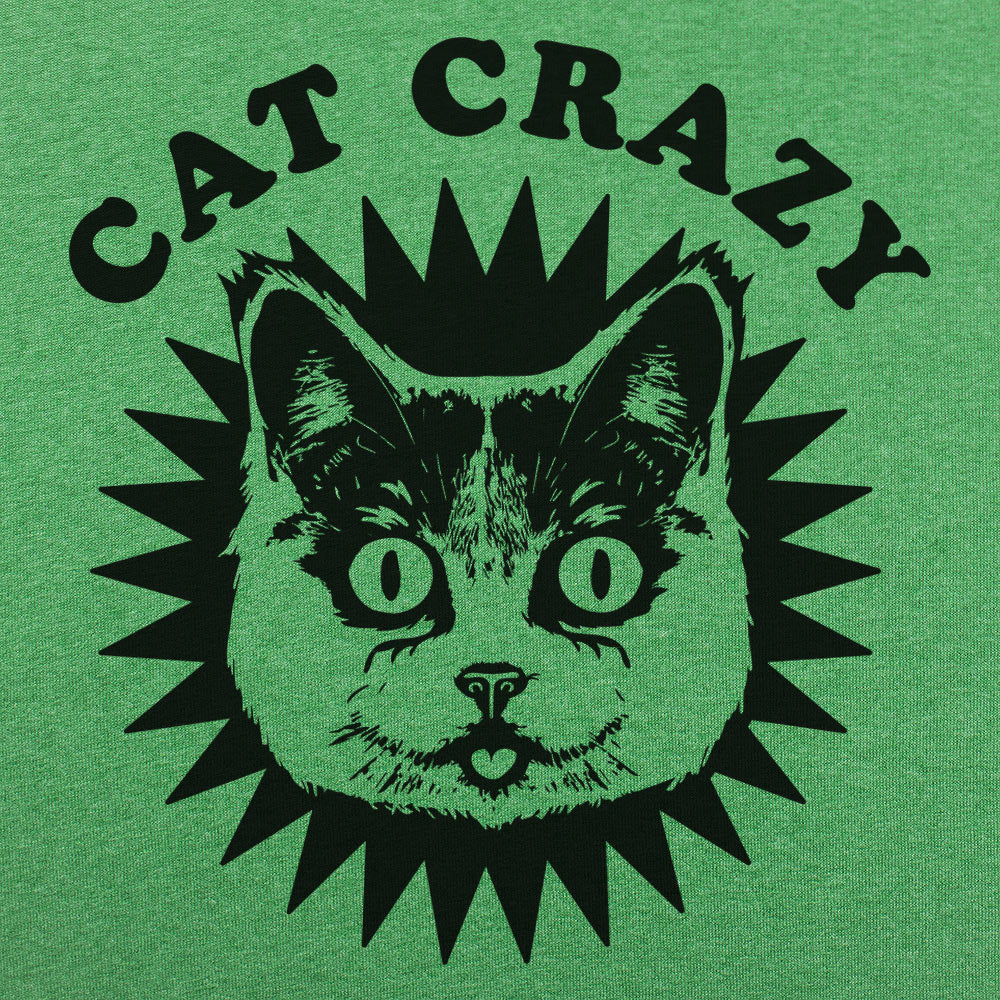 Cat Crazy Wide Eyed Cat Face