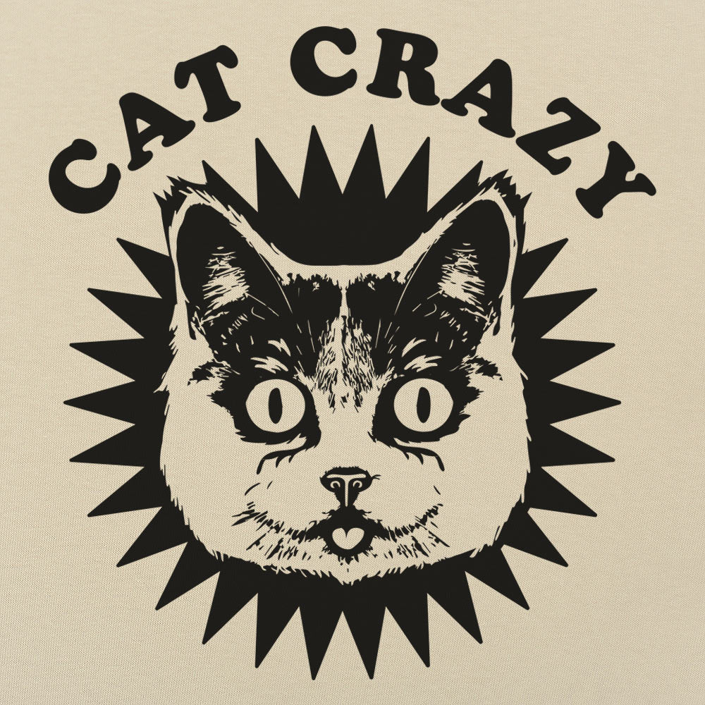 Cat Crazy Wide Eyed Cat Face