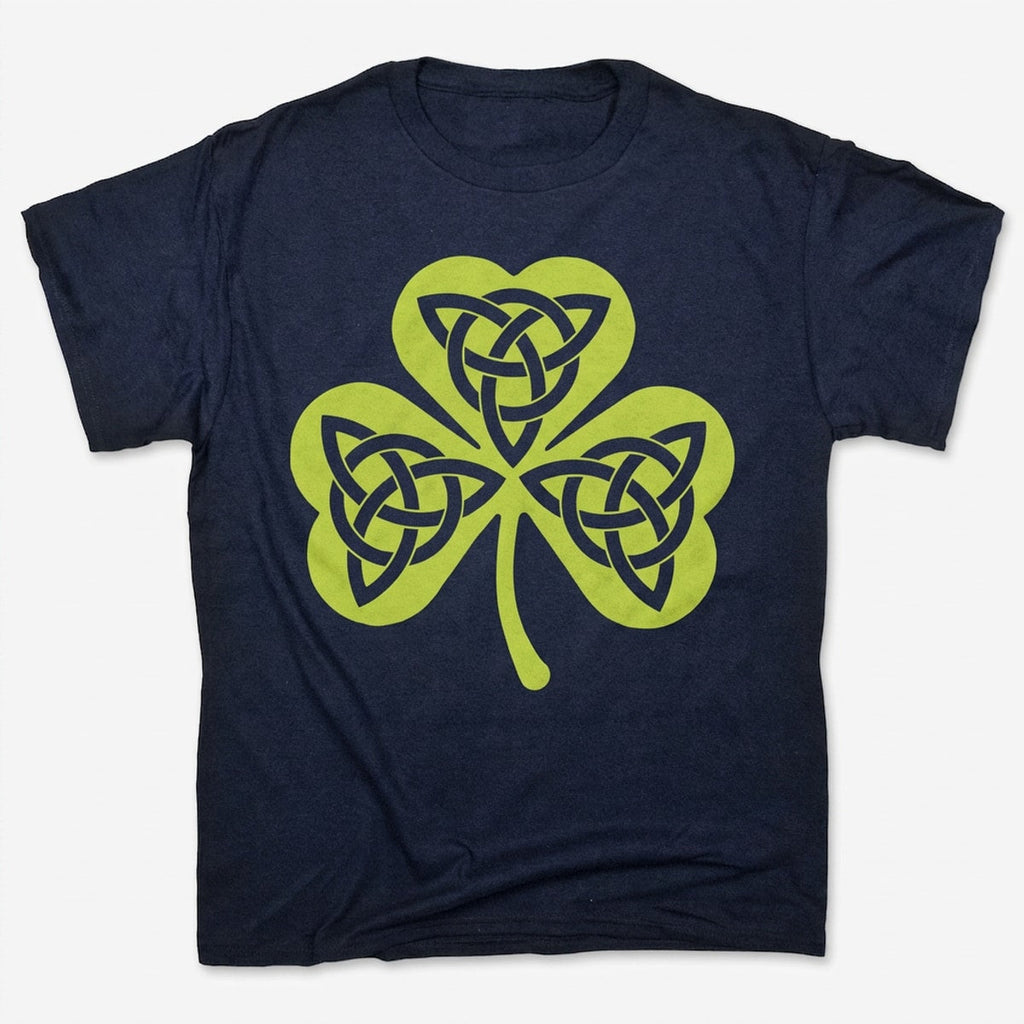 Celtic Shamrock with Trinity Knots Graphic