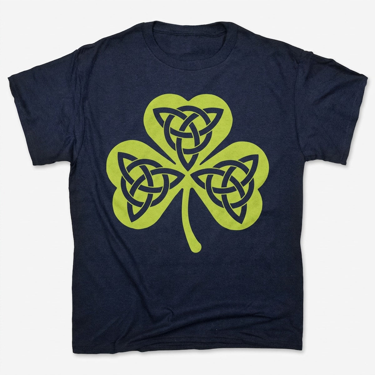 Celtic Shamrock with Trinity Knots Graphic