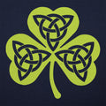 Celtic Shamrock with Trinity Knots Graphic