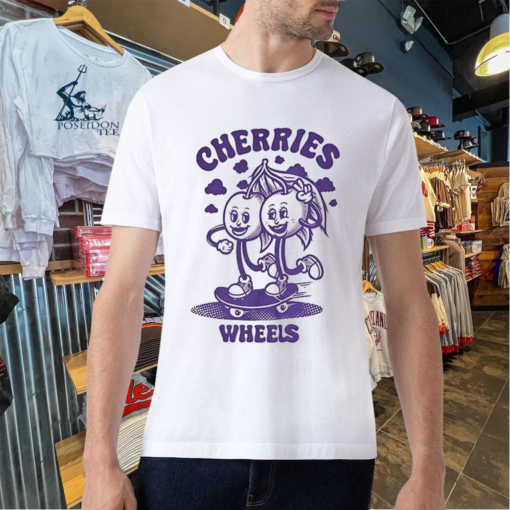 Cherries Wheels Skating Cherries Women’s T-shirt
