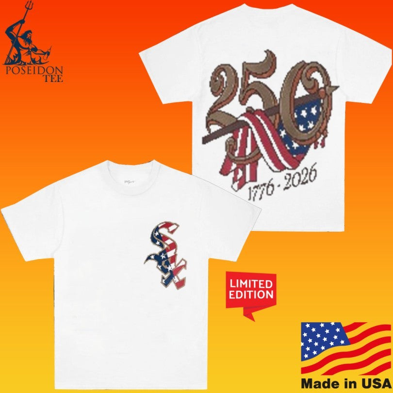 Chicago White Sox America 125th Anniversary 1776-2026 T-shirt