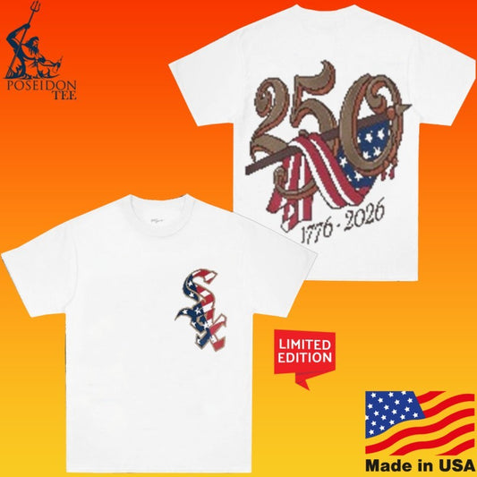 Chicago White Sox America 125th Anniversary 1776-2026 T-shirt
