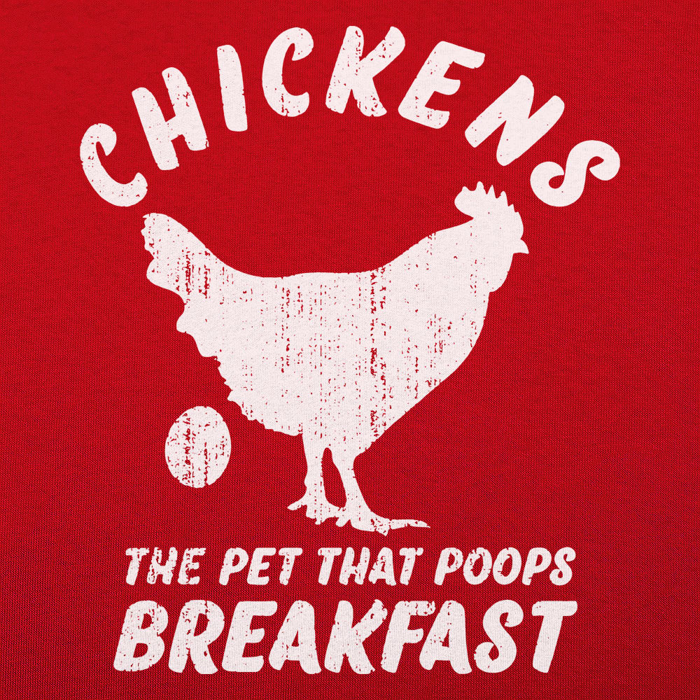 Chickens the Pet That Poops Breakfast