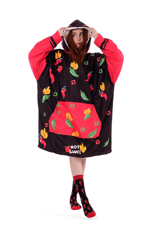 Pepper Hoodie Blanket