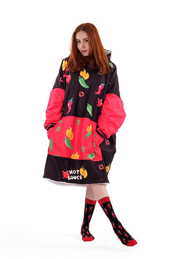 Pepper Hoodie Blanket