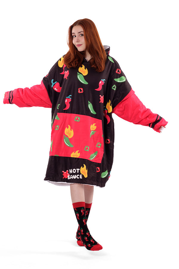 Pepper Hoodie Blanket