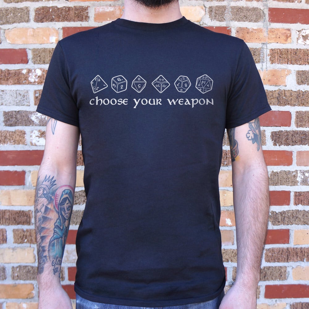 Choose Your Weapon Polyhedral Dice Set