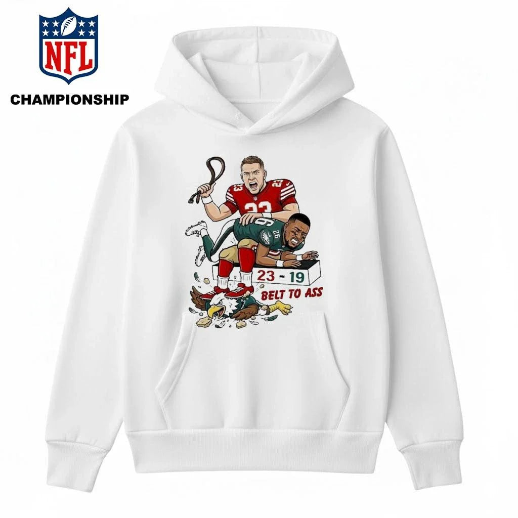 Christian Mccaffrey Belt To Ass Saquon Barkley 23 19 Shirt