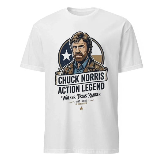 Chuck Norris Action Legend Walker Texas Ranger 1940-2026 In Memoriam Shirt