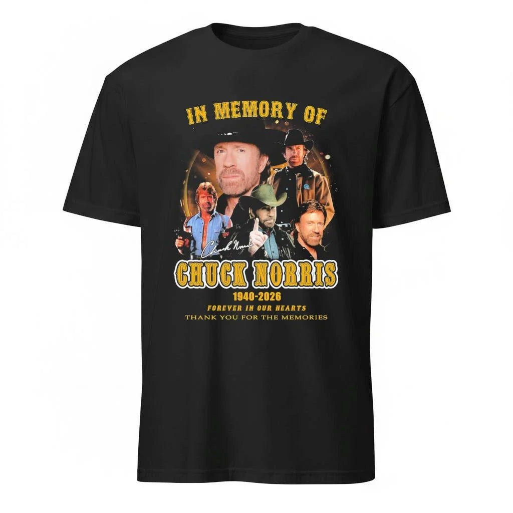 Chuck Norris In Memory Of 1940 2026 Thank You For The Memories Shirt