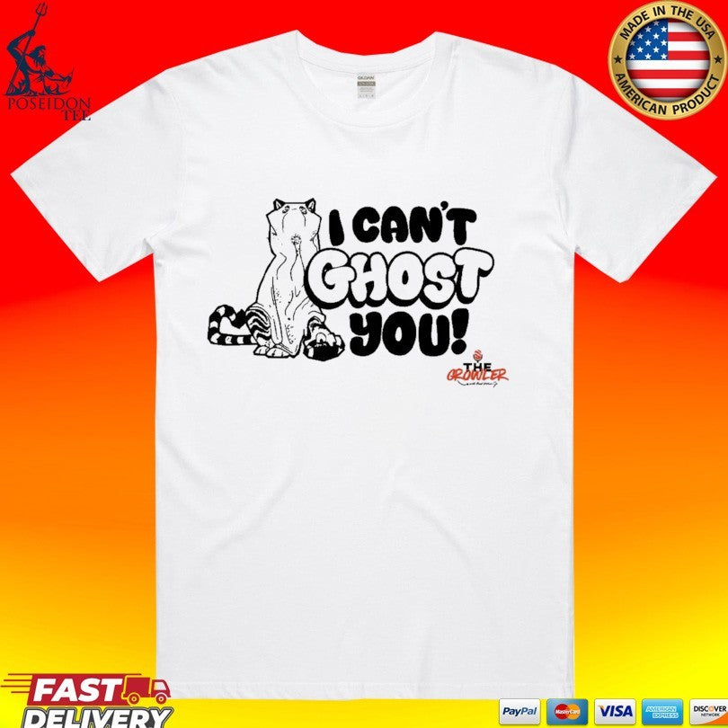 Cincinnati Bengals I Can’t Ghost You! The Growler T-shirt