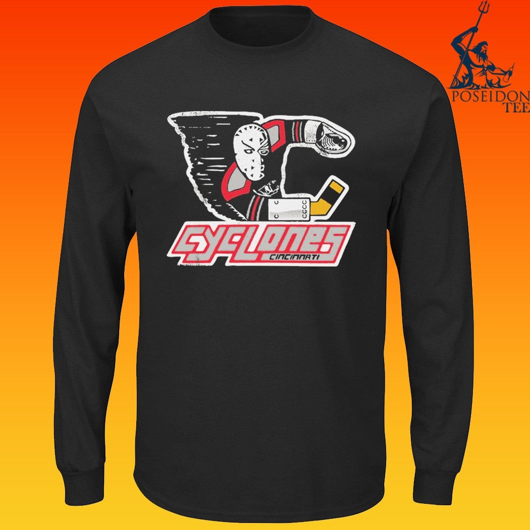 Cincinnati Cyclones Goalie Logo T-shirt