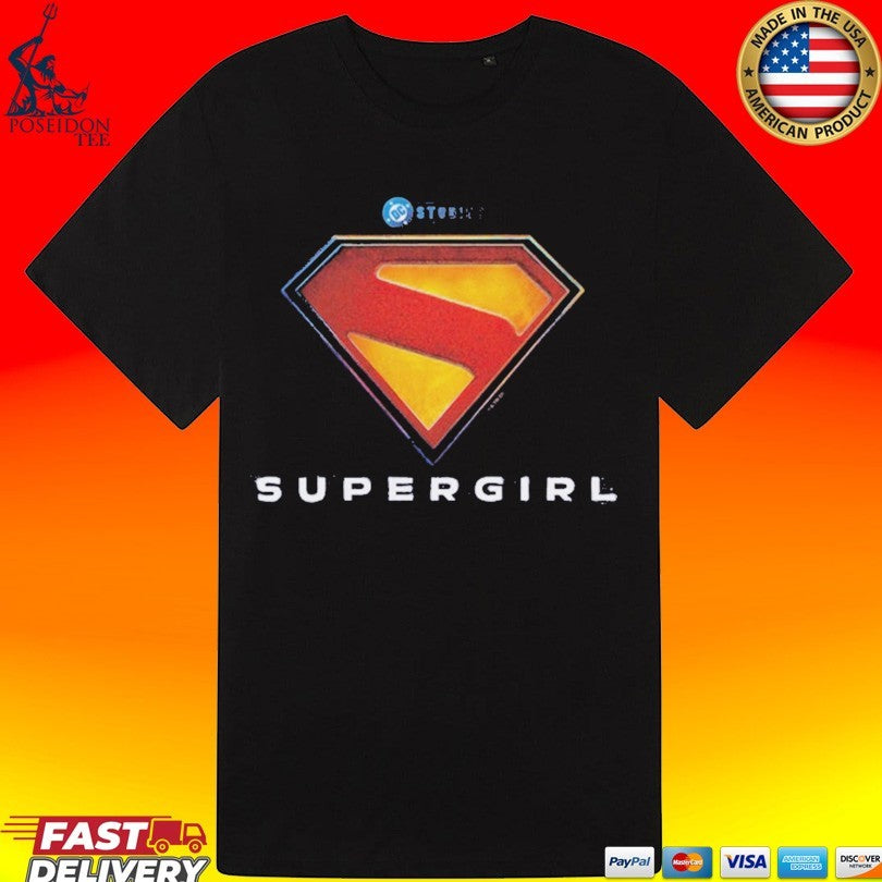 Cinemark Supergirl Shield Logo T-shirt