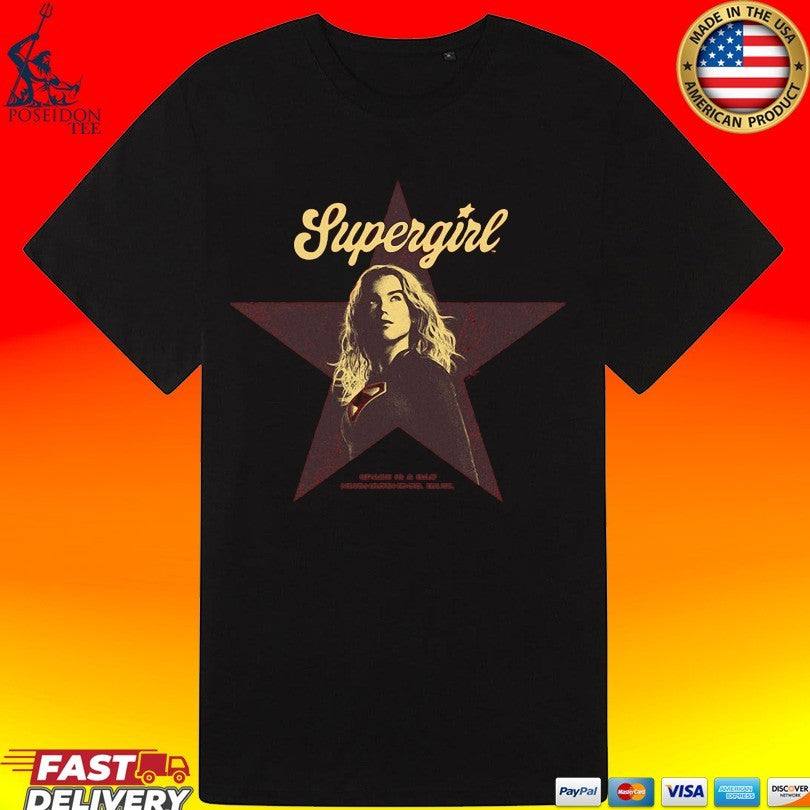 Cinemark Supergirl Space Is A Bad Neighborhood Babe T-shirt
