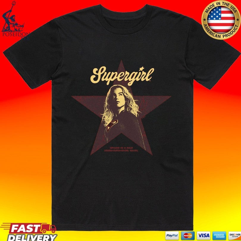 Cinemark Supergirl Space Is A Bad Neighborhood Babe T-shirt