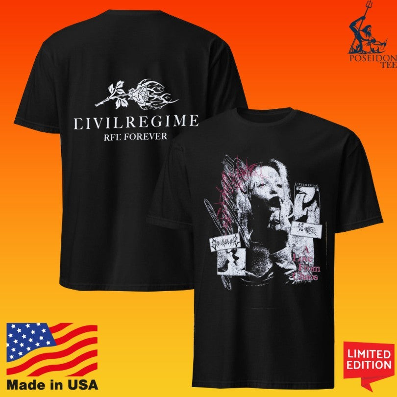 Civil Regime Love From Chaos American T-shirt