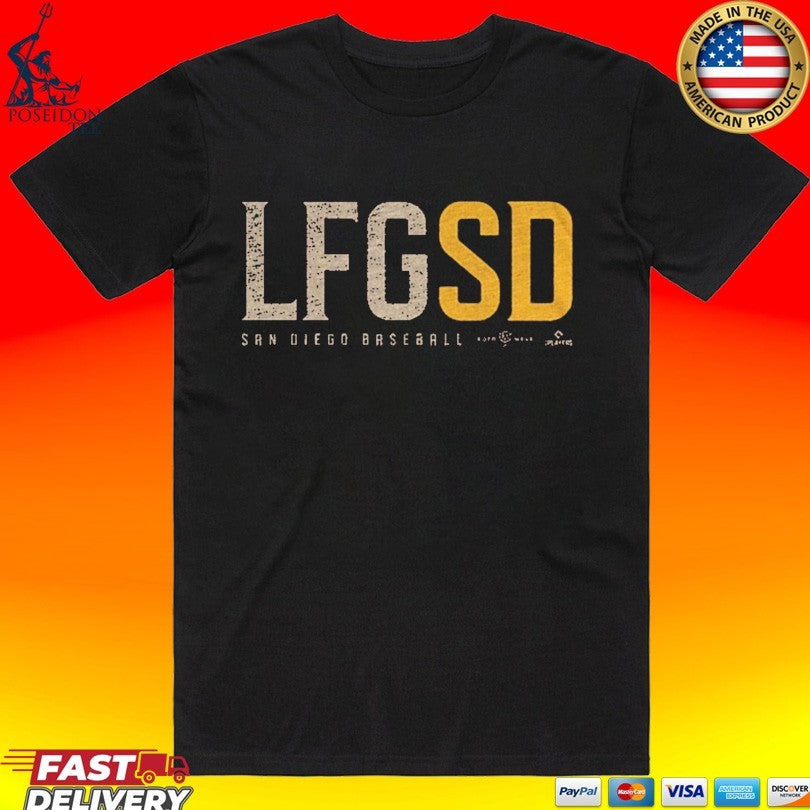 CJ Abrams LFGSD San Siego Parders T-shirt