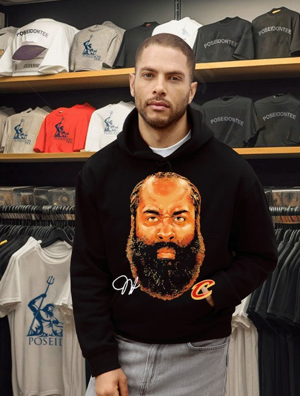 Cleveland Cavaliers James Harden Big Head Signature T-shirt